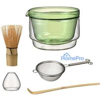 Hario Matcha Tea Gift Set Green