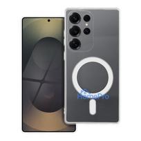 Case for Samsung A56 5G Clear Case 2 mm Mag Cover compatible with MagSafe (camera protection) transparent