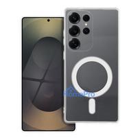 Case for Oppo Reno 14 5G Clear Case 2 mm Mag Cover compatible with MagSafe (camera protection) transparent