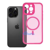 Case for iPhone 16 PRO MAX Full Matte Mag Cover compatible with MagSafe pink