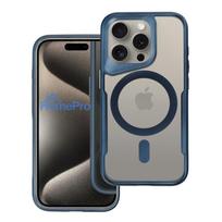 Case for do iPhone 15 PRO MAX Ergofit Newzone compatible with MagSafe blue