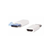Fusion Accessories Adapter Micro USB to USB Type-C White