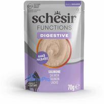 Schesir Schesir Functions Digestive, wet food, for cats, salmon, mu