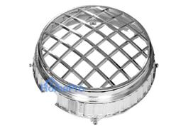 ŽIBINTŲ GROTELĖS SIMSON S50 S51 S70 SR50 SR80 CHROMAS