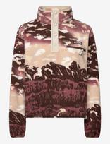 Columbia Sportswear - Helvetia Ii Printed Cropped Half Snap - Flisiniai ir apatiniai megztiniai - Marga / raštuota