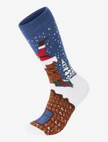 Lindbergh - Christmas Bamboo Sock - Įprastos kojinės - Mėlyna