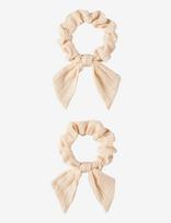 Lil'Atelier - Nmfacc-Louise 2 Pack Scrunchie Lil - Scrunchies & Hair Ties - Smėlio