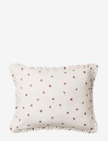 Garbo&Friends - Rosehip  Muslin Frill Pillowcase 50X60 Cm - Pagalvių užvalkalas - Balta