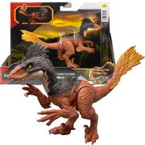 Žaislinis dinozauras su kovos judėsiu „Achillobator“, 18 cm, Jurassic World, JGB77
