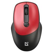 MOUSE DEFENDER FEAM MM-296 RF SILENT RED, MOUDEF52299