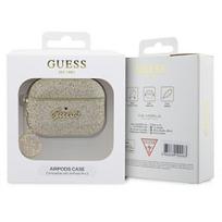 Apsauginiai dangteliai Guess For Apple AirPods Pro 2, aukso sp.