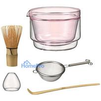 Hario Matcha Tea Gift Set Pink