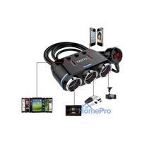 Goodbuy 3 x Car Charger Socket Splitter 12 / 24V / 2 x USB 2.1A