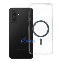 Case for Samsung A17 / A18 Drop Glue Colorful Ring Mag Cover compatible with MagSafe grey