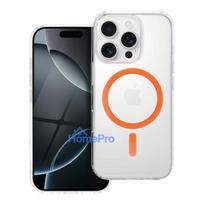 Case for Samsung A37 Drop Glue Colorful Ring Mag Cover compatible with MagSafe for orange