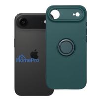 Case for iPhone 17 AIR Silicone Ring green
