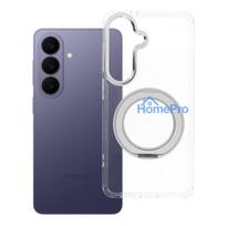 Case for Samsung S26 Frame Circle Stand compatible with MagSafe transparent