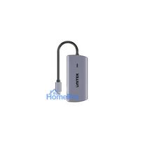 UNITEK D1113CGY01 interface hub 2 x USB 3.2 Gen 2 (3.1 Gen 2) Type-C 1000Mbit / s Grey