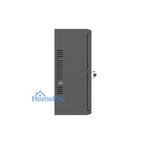 Lanberg installation cabinet TPR 10" & 19" with mesh panel 560x420x180 black (assembled)