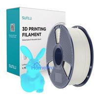 3D Printing Filament - Sunlu PLA Glow in the Dark 1.75 mm Filament White / Blue
