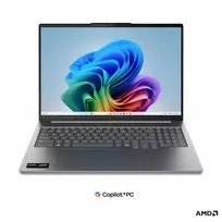 Nešiojamas kompiuteris Lenovo IdeaPad Pro 5 16AGP11, AI Copilot+ PC, 16" 2.8K, AMD Ryzen AI 9 465, RAM 32GB, 1TB SSD, AMD Radeon 880M Graphics, Windows 11 Pro, Luna Grey 83SJ000TGE