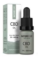 Nature Cure viso spektro CBD aliejus 5 % – 500 mg CBD, 10 ml
