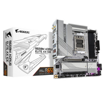 GIGABYTE B650M AORUS ELITE AX ICE -AM5 -mATX