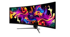 MSI MPG 491CQPXDE QD-OLED, Gaming-Monitor - (124.5 cm (49 Zoll), schwarz, DQHD, Curved, USB-Hub, USB-C, 240Hz Panel) [Energieklasse G] (9S6-3FA84T-020)