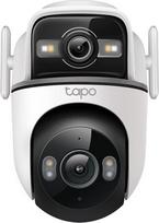 TP-Link Tapo TC47 V1 - Netzwerk-berwachungskamera - Multi-Sensor + Schwenkneiger - Auenbereich - staubbestndig/wasserfest - Farbe (Tag&Nacht) - 2 x 3 MP - 2304 x 1296 - 2K - Audio - drahtlos - Wi-Fi - 802.11ax, Ethernet 10Base-T/100Base-T - H.264 - DC 12 V (TC47)