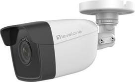 LevelOne GEMINI Feste IP-Netzwerk-Kamera - 2 Megapixel - H.265 - 802.3af PoE - IR-LEDs - Innen Auen (FCS-5201)