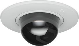 Ubiquiti Dome camera mounting installation into a wall or ceiling with a smoked bubble for enhanced (UACC-G5-DOME-ULTRA-FM-SB-W)