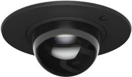 Ubiquiti Dome camera mounting installation into a wall or ceiling with a smoked bubble for enhanced (UACC-G5-DOME-ULTRA-FM-SB-B)