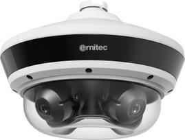Ernitec Saturn Ultra 5MP Panorama Motorized Lens & IR 40m, PoE+, IP67, IK10 - NDAA (0070-08128)