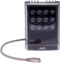AXIS T90D20 PoE IR-LED Illuminator - Infrarot-Illuminator - Decke montierbar, Pfosten montierbar, Wand montierbar - Innenbereich, Auenbereich - Schwarz (01211-001)
