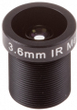 AXIS - CCTV-Objektiv - M12-Anschluss - 3.6 mm - f/1.8 (Packung mit 10) - fr AXIS P3925-LRE, P3925-LRE M12, P3925-R, P3935-LR