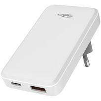 Ansmann USB-C Wall Charger 265PD / 3 A / 65 W / 2 Port (white) 1001-0174