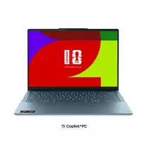 Nešiojamas kompiuteris Lenovo Yoga Slim 7 14AGP11, AI Copilot+ PC, 14" WUXGA, AMD Ryzen AI 5 430, RAM 16GB, 512GB SSD, AMD Radeon 840M Graphics, Windows 11 Home, Tidal Teal 83QS0034GE