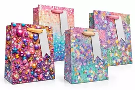 Dovanų maišelis, 180x230x100mm, su kortele vardui ar sveikinimui