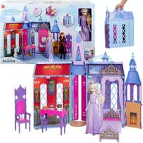 Frozen Elzos pilis su lėle ir aksesuarais „Elsa's Arendelle Castle“, HLW61