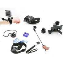 Xrec Set of Mounting Accessories for GoPro HERO 4 / 3+ / 3 / 2