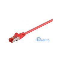 Goobay CAT6 RJ45 S / FTP 0.25m Red
