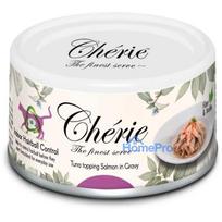 Cherie Tuna topping Salmon in Gravy 80g