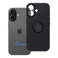 Case for iPhone 17 Silicone Ring black
