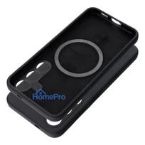 Case SILICONE 2mm for SAMSUNG S25 Plus compatible with MagSafe black