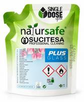 Langų ir stiklų valiklis NATURSAFE PLUS GLASS, koncentratas MINI, 50 ml