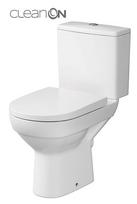 Pastatomas WC Cersanit, City Clean-On su lėtai nusileidžiančiu dangčiu