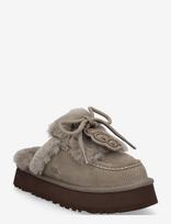 UGG - W Disquette Heritage - Basutės su kulnu - Chaki spalva