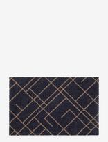 Tica Copenhagen - Floormat, Lines, Blue Grey/Sand, 40X60X0,7 - Durų kilimėlis - Pilka