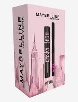 Maybelline - Maybelline New York Eye Duo Gift Box - Mascara + Eyeliner - Akių pieštukas - Juoda