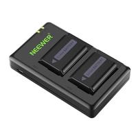 Set of 2 Sony replacement batteries and a NEEWER NP-FW50 charger